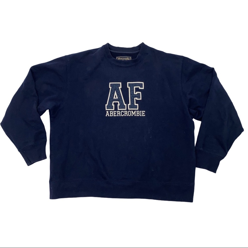 Vintage Abercrombie & Fitch embroidered crew neck